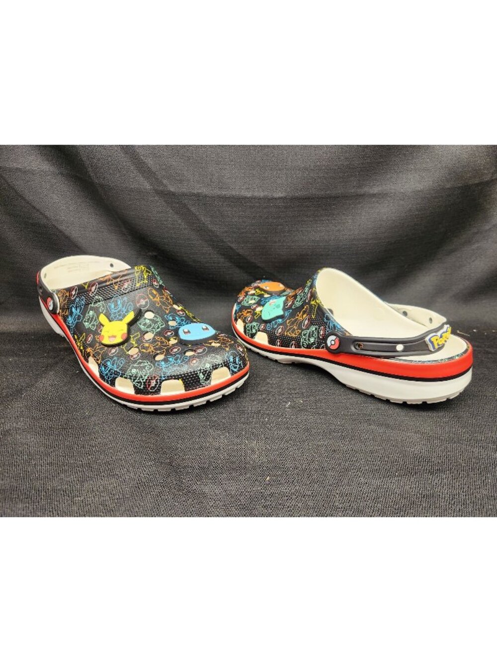 Crocs Classic Clog Pokémon Starters 211343-90H Mens Size 10 NEW WITH TAGS!